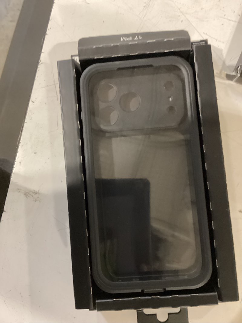 Condition photo showing Good Condition for body glove tidal waterproof phone case for iphone 17 pro max - black/clear