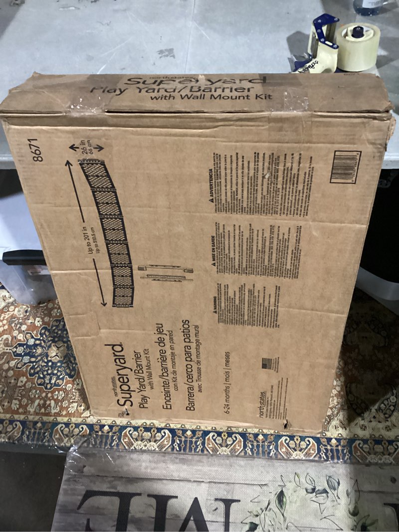 Condition photo showing Good Condition for Toddleroo by North States Superyard Duo Extra-Wide Gate and Playard