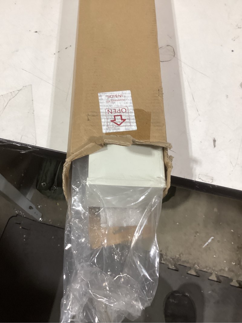 Condition photo showing Good Condition for Joydeco Linen Zebra Blinds for Windows, Cordless Privacy Light Filtering Dual Layer Window Shades, Free-Stop Roller Blinds for Home, 45” W x 72” H Linen 45"W x 72"H