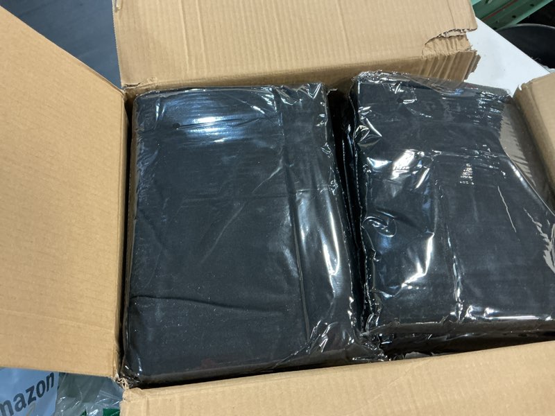 Condition photo showing New/Like New for table cloths for 6 foot rectangle tables-8 pack black fitted stretch table cover-spandex elastic 6ft folding tablecloth for party vendor booth display banquet buffet event craft trade show black 6 ft | 8 pack
