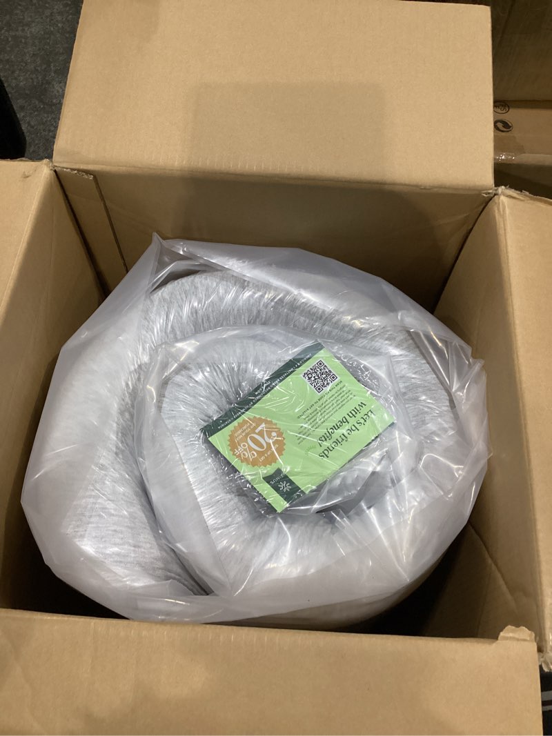 Condition photo showing New/Like New for zinus 8 inch ultima memory foam mattress / short queen size for rvs, campers & trailers / mattress-in-a-box white (b01bw7h5g6)