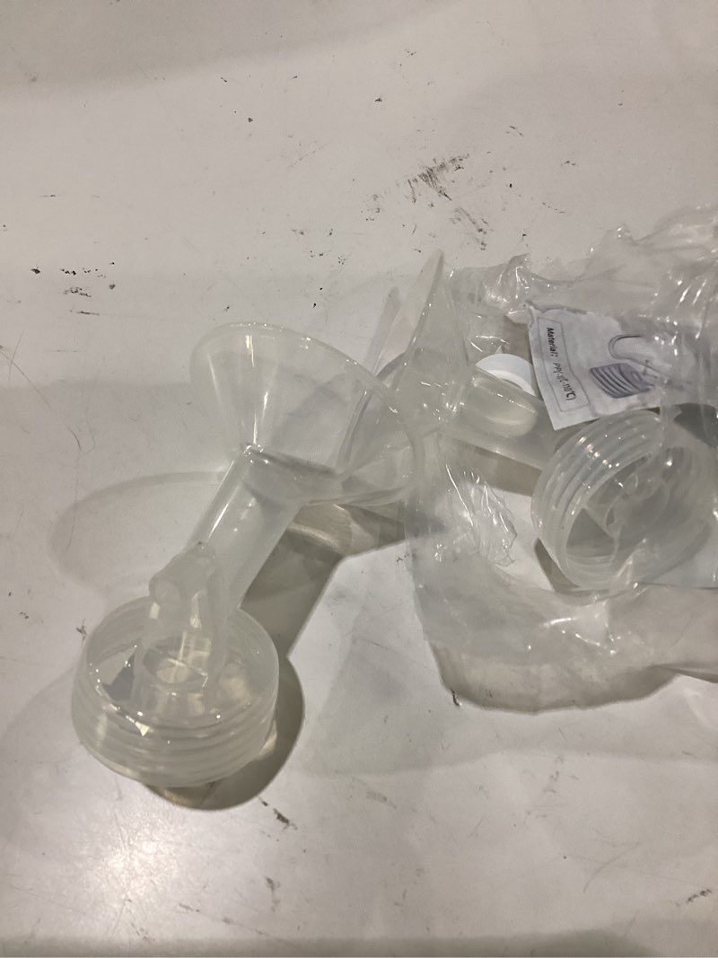 Condition photo showing As Is for 22mm flange and duckbill valve compatible with spectra s1 s2 9 plus breastpump replacement to spectra pump parts, not original, replace accessories.
