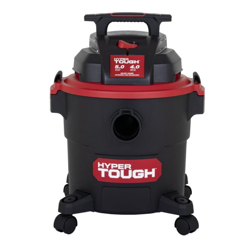 hyper tough 5 gallon 4 hp wet dry vacuum for home, car, garage & workshop