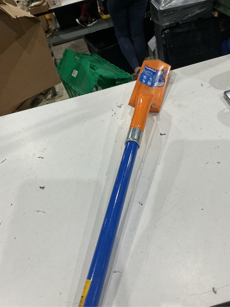 Condition photo showing As Is for kobalt 40-in fiberglass handle trenching spade