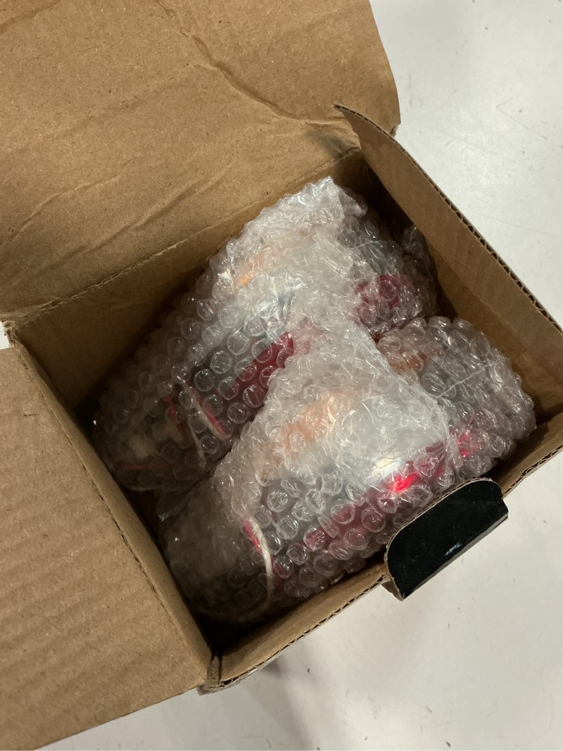 Condition photo showing Good Condition for partsam 2pc 3" round double face red/amber 30 led pedestal fender lights turn signal chrome miro-reflex sealed replacement for peterbilt/freightliner/western star trucks semi trailers, 10-30v