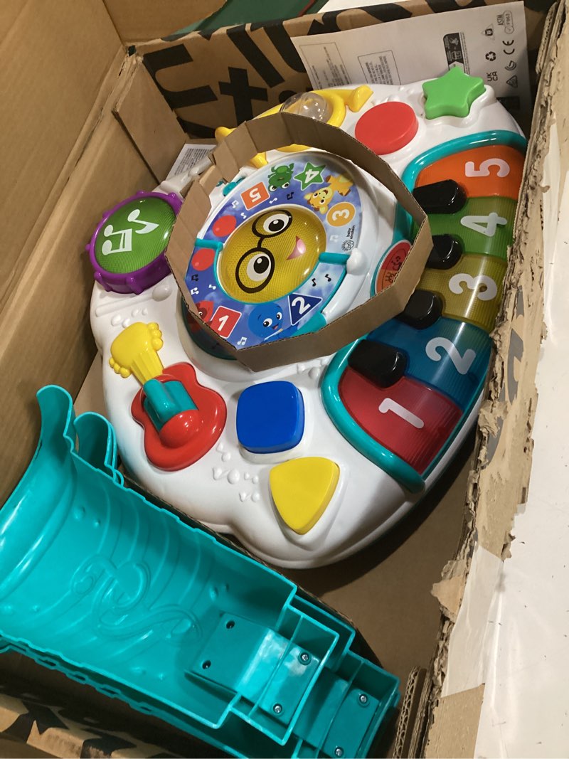 Condition photo showing Good Condition for baby einstein discovering music activity table, ages 6 months +