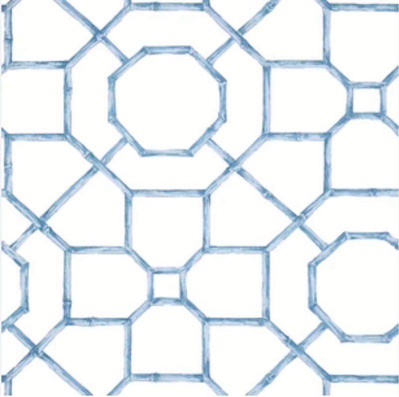ARBOR wallpaper blue and white
