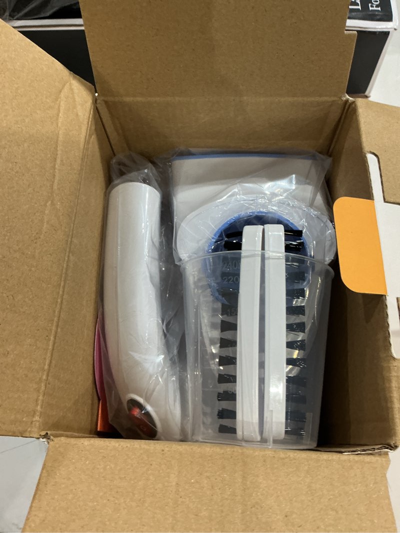 Condition photo showing Good Condition for hilife steamer for clothes, portable handheld clothing steamer, 240ml big capacity, 700w, strong power, fabric quick wrinkle remover with brush for home, office(only 120v) -blue