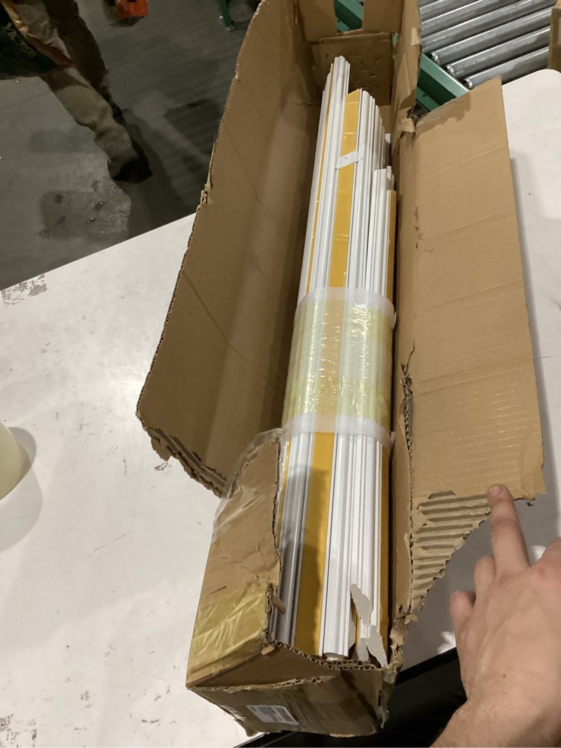 Birdeco Peel and Stick Wall molding kit | Ready to go, Easy Install, no Tools Needed | 3 Top 3 Botto