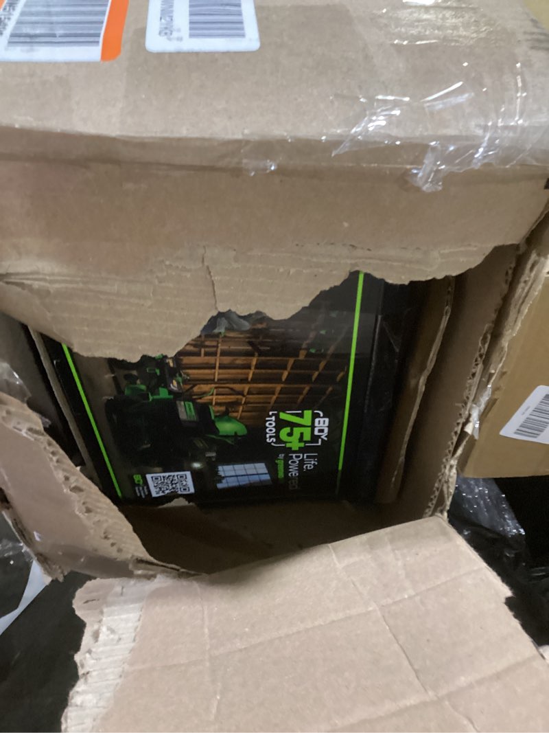 Condition photo showing Good Condition for greenworks 80v 16" brushless cordless string trimmer with 2.0ah battery & rapid charger – .080" dual line, variable speed, lightweight design, 4-year warranty 16" brushless - gen 1 (2.0ah) silver, black, green