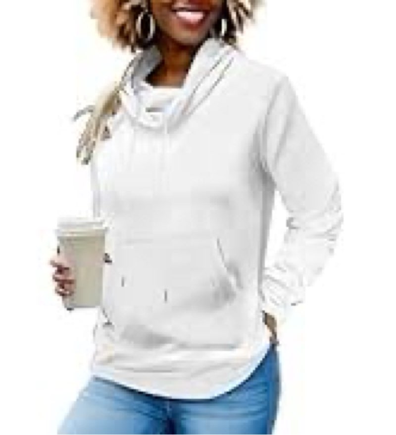 Nimsruc Hoodies For Women Pullover Casual Long Sleeve Oversized Sweatshirts Trendy Cute Hoodie Outfi