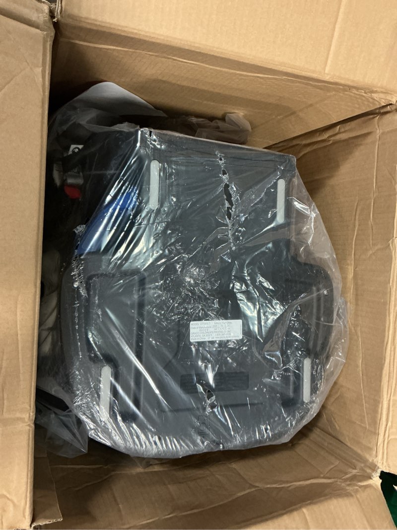 Condition photo showing New/Like New for graco turn2me 3-in-1 rotating convertible car seat, cambridge, rear-facing rotation, forward-facing mode, highback booster up to 100 lbs, adjustable headrest & harness, steel reinforced frame turn2me 3-in-1 cambridge 2.0
