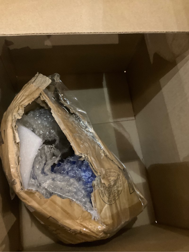 Condition photo showing As Is for Yes4All Kettlebell, 5-100 LB Vinyl Coated Cast Iron Strength Training Kettlebells for Home Gym Exercises, Fitness, Full Body Workout Equipment, Push Ups, and Grip Strength C. 15LB - Dark Blue Vinyl Coated