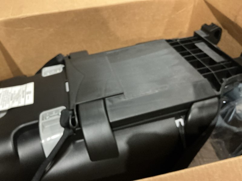 Condition photo showing As Is for safety 1st grow and go 2-in-1 booster car seat with comfortwings, converts high-back to backless, 19" wide, fits 3 across, lightweight, foldable, easy-clean, cup holders, 40-100 lbs, crushed grape