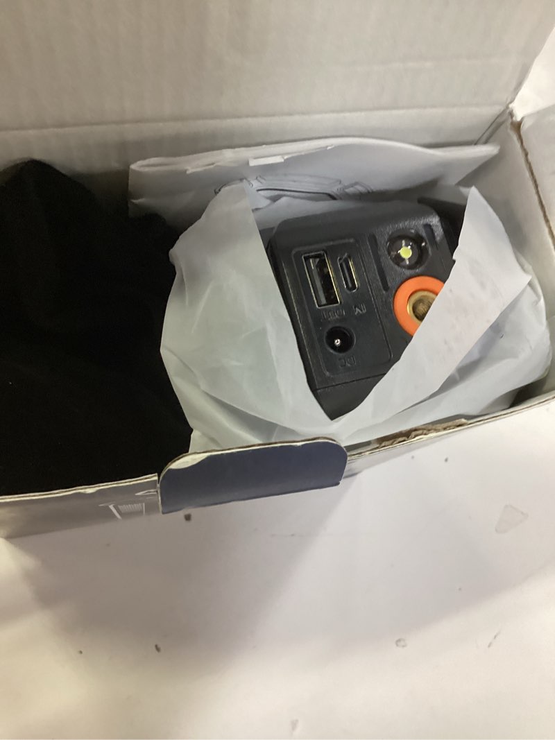 Condition photo showing New/Like New for olarhike tire inflator portable air compressor, 150psi dual power - 6000mah & 12v dc, cordless air pump for car tires, bikes, motorcycle, balls with led & digital pressure gauge, gift for mom 1-gray 6000mah (car&suv&light pickup truck)