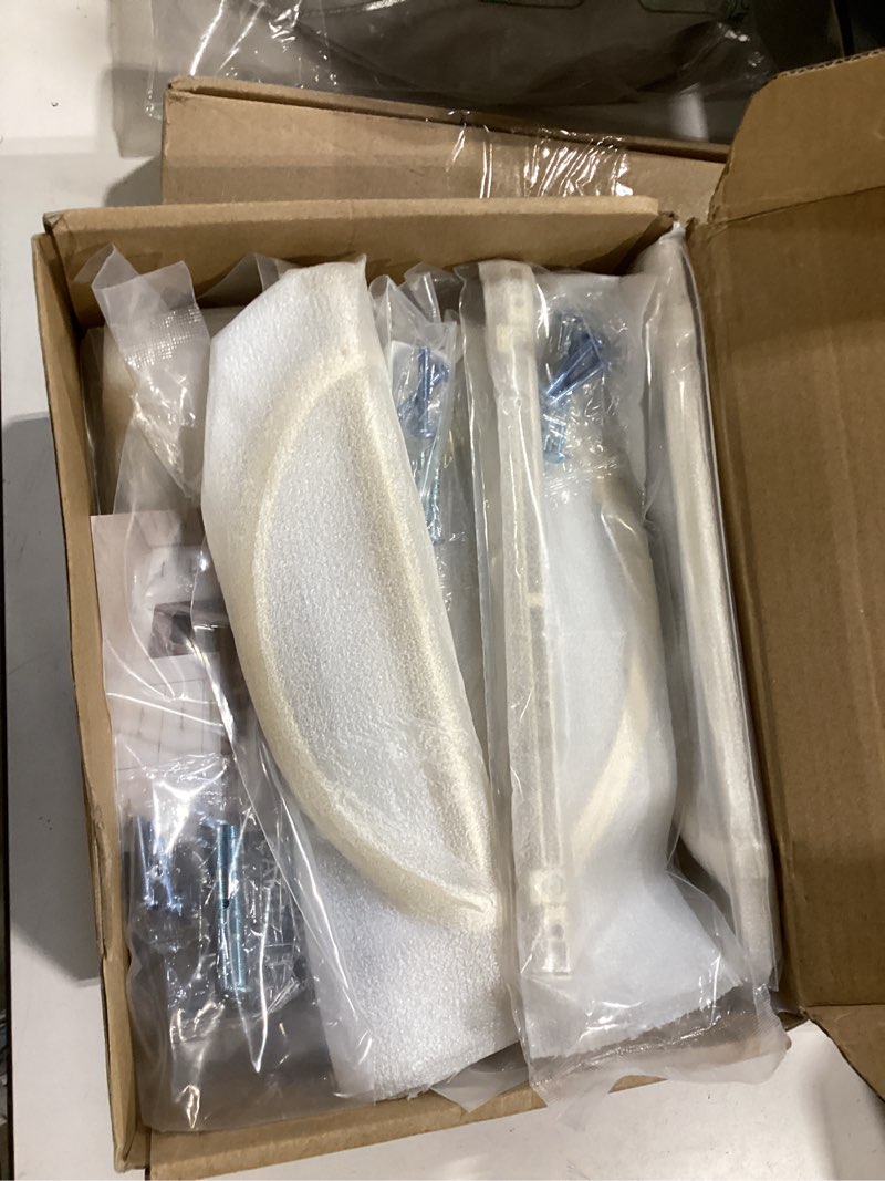 Condition photo showing New/Like New for amerdeco 10 pack brushed gold cabinet pulls, 7.5 inch(192mm) hole centers, kitchen cabinet handles, 