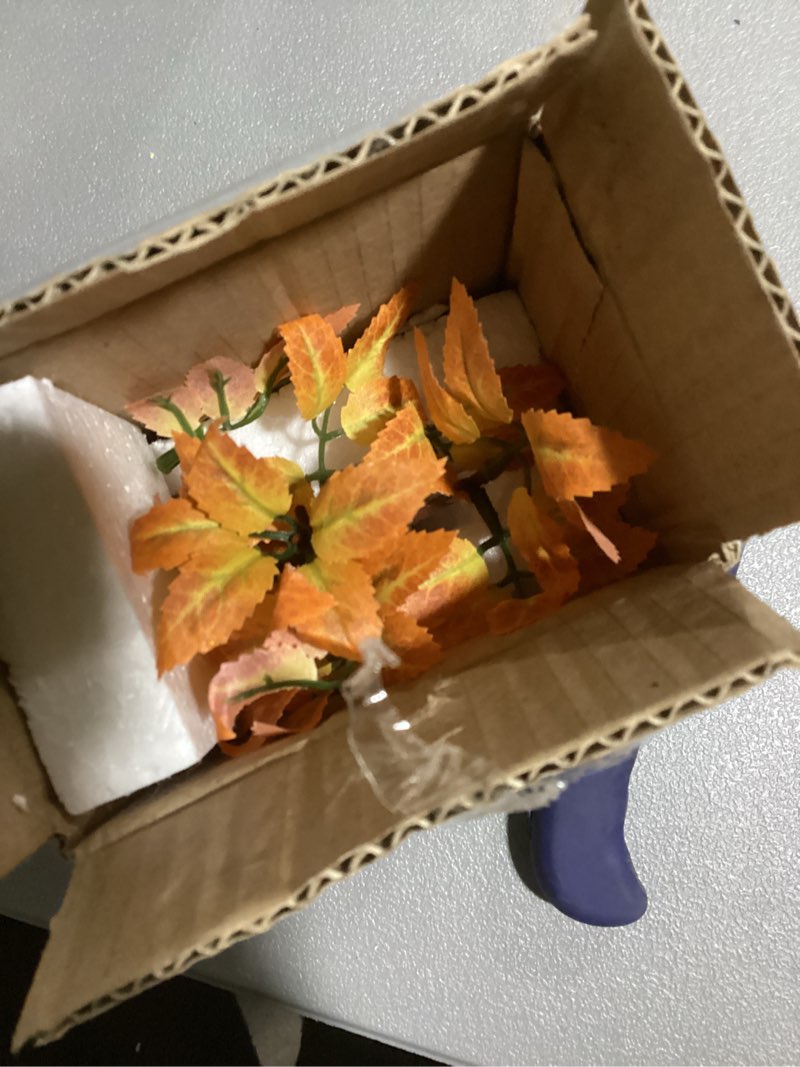 Condition photo showing New/Like New for Penn-Plax Deco-Replicas Bonsai Tree Aquarium Decoration – Orange – Safe for Freshwater and Saltwater Fish Tanks – 8” Height