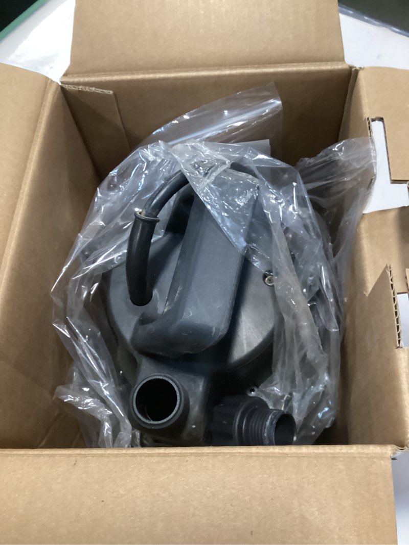 Condition photo showing As Is for Utilitech 1/3-HP 115 -Volt 30-Gallon Thermoplastic Submersible utility pump