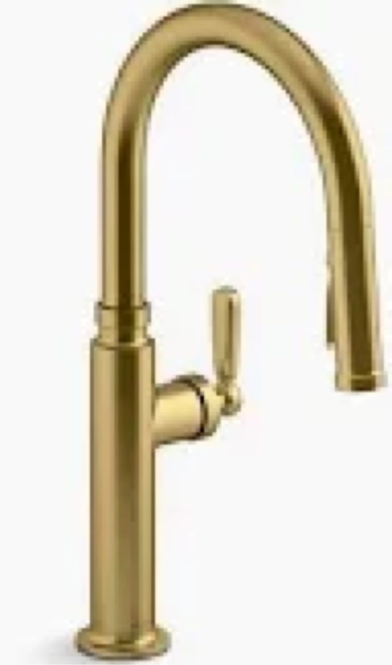 Edalyn by Studio McGee Pull-Down Kitchen Sink Faucet with Three-Function Sprayhead