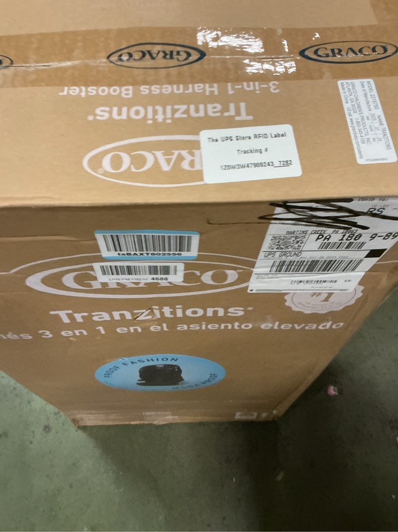 Condition photo showing New/Like New for Graco Tranzitions 3-in-1 Harness Booster Car Seat, Forward Facing Car Seat, Highback, to Backless Booster, Proof Proof 2.0