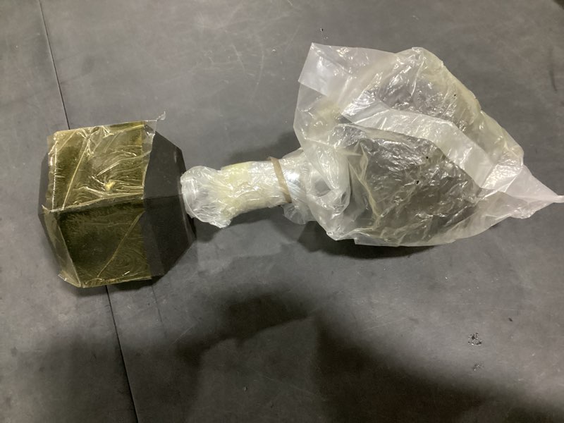 Condition photo showing Good Condition for CAP Barbell Coated Hex Dumbbell Weight - Single | 10-120 lbs | Multiple Options Chrome Handle 20 lb