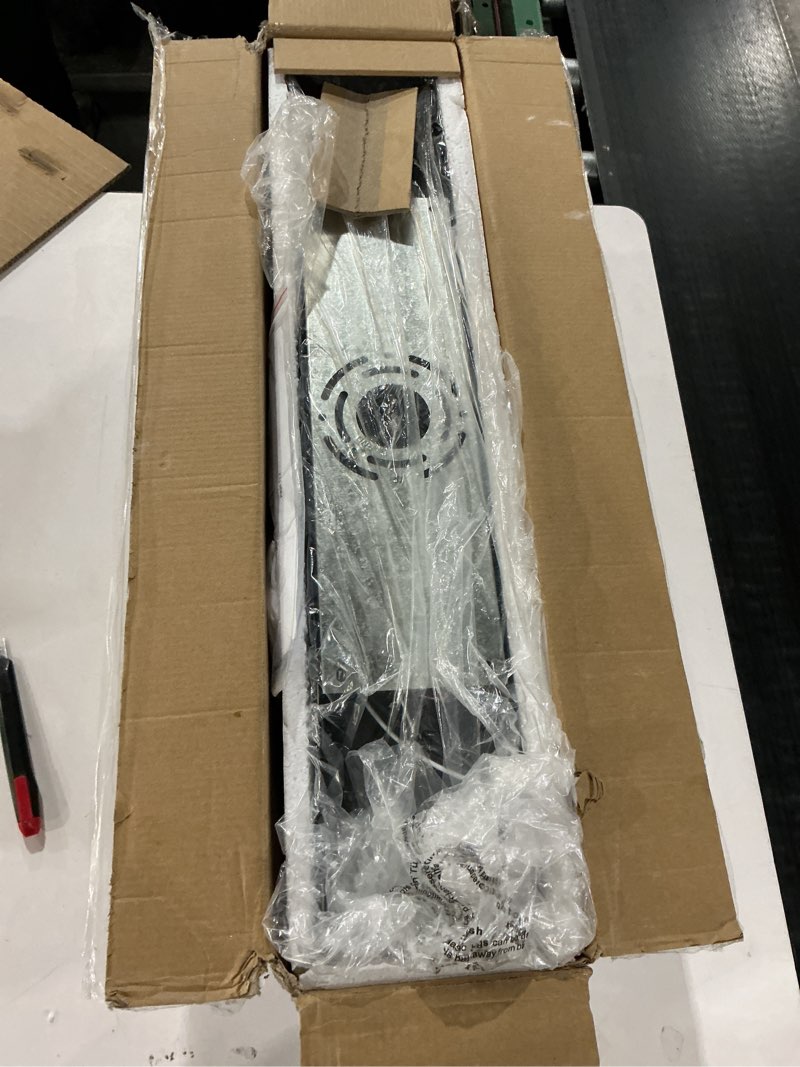 Condition photo showing New/Like New for LED Modern Bathroom Vanity Light Fixtures (3-Light, 24-Inch), Acrylic Matte Black Bathroom Wall Lighting Fixtures Over Mirror (Cool White 6000K) with Rotatable Vanity Lights Heads