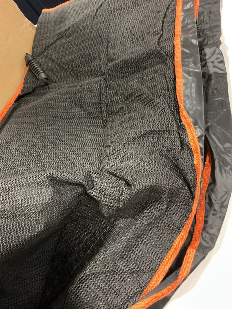 Condition photo showing As Is for ibuddy dog car seat cover for back seat waterproof dog car hammock protects your vehicle from scratches, hair, and dirt easy to install & clean oxford machine washable universal fit pet seat cover standard black