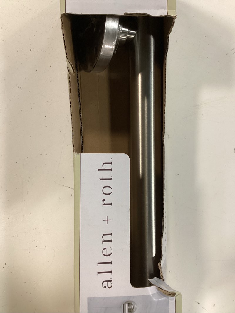 Condition photo showing Good Condition for allen + roth townley 16-in brushed nickel wall mount ada compliant grab bar (500-lb weight capacity)