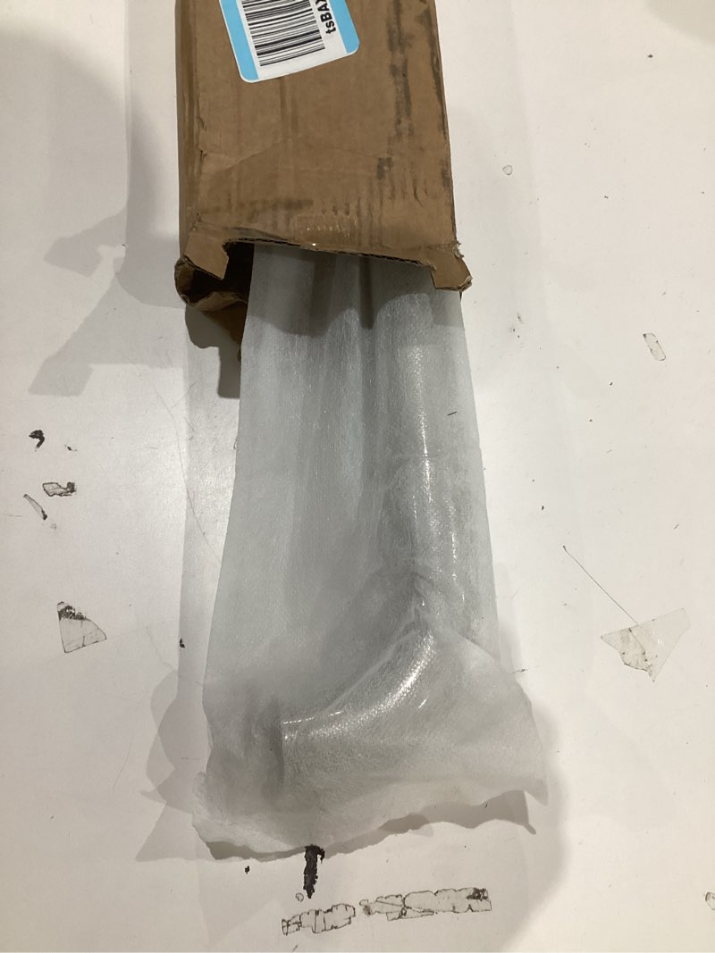 Condition photo showing As Is for 36 inch shower grab bar, bathroom grab bar handle with anti-slip knurled grip, stainless steel bath balance bar, 1.25" diameter bath safety bar support for seniors elderly pregnant, polishes chrome polished chrome 36 inch 1