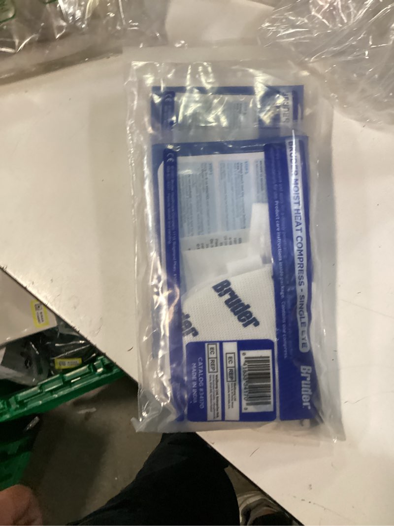 Condition photo showing New/Like New for Bruder Moist Heat Eye Compress | Single Eye (Pack of 2) | Microwave Activated | Fast Acting and Effective Relief for Styes