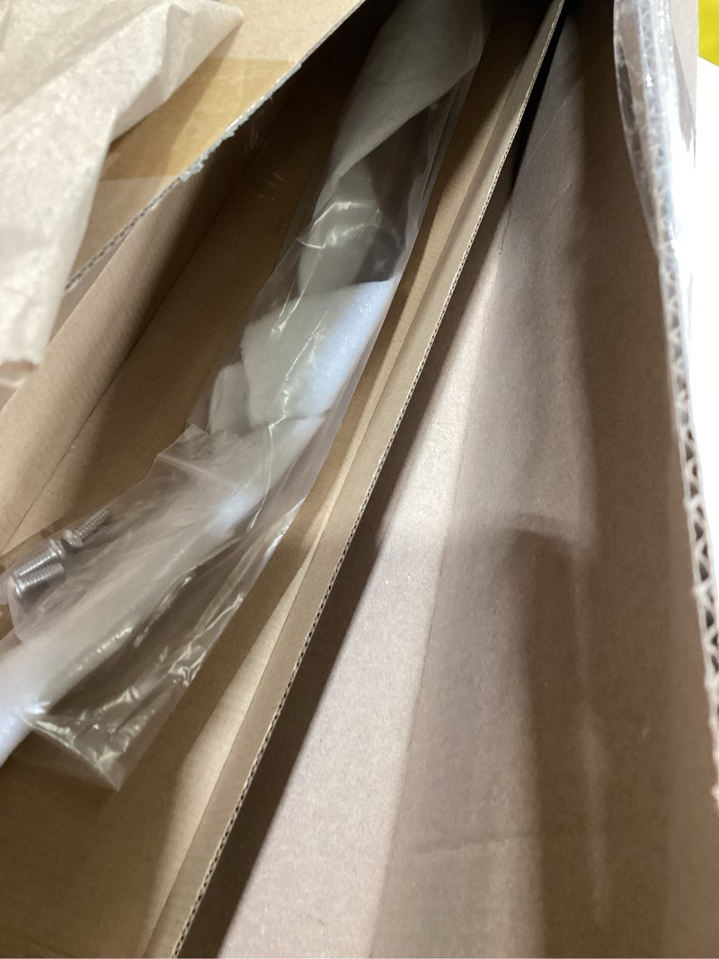 Condition photo showing New/Like New for pbymt polished stainless slotted batwing windshield trim chrome compatible for harley tri electra street glide ultra limited 1996-2013 23inch