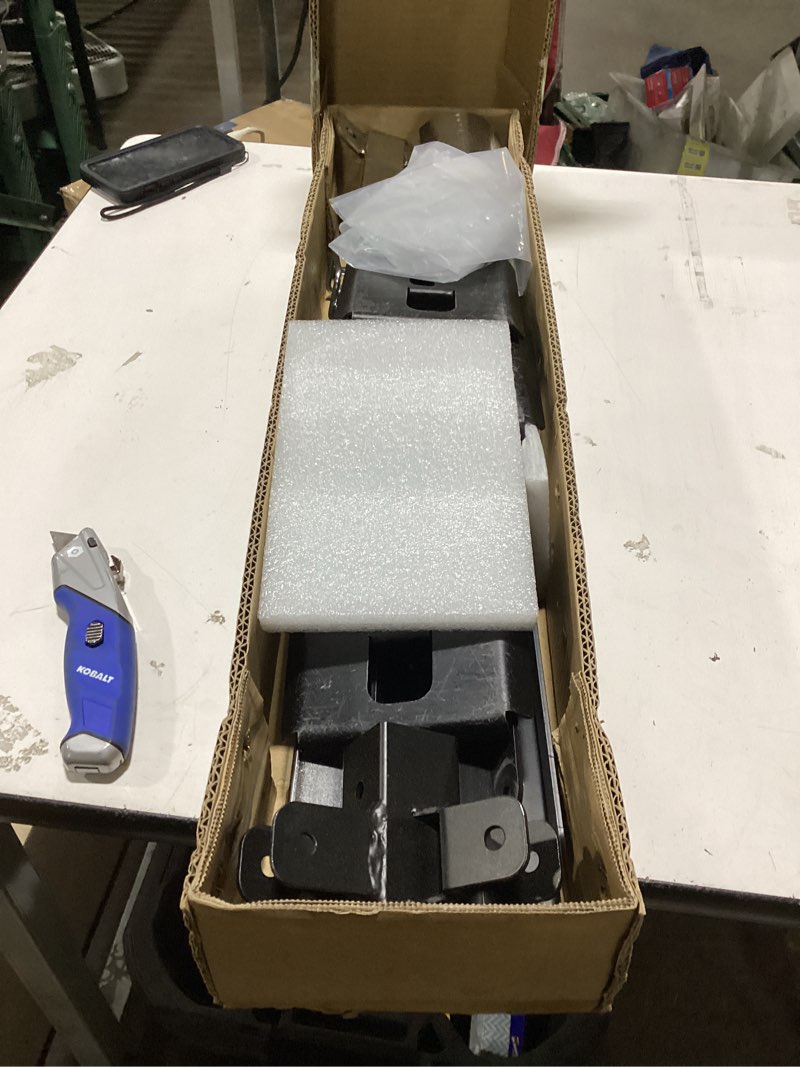 Condition photo showing New/Like New for heavy duty 5th wheel tripod stabilizer, patented design king pin rv tripod stabilizer adjustable from 34" to 59" for easy storage