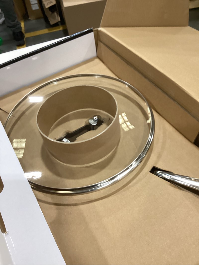 Condition photo showing Good Condition for All-Clad HA1 Hard Anodized Nonstick Fry Pan 12 Inch Induction Oven Broiler Safe 500F, Lid Safe 350F Pots and Pans, Cookware Black 12" Fry Pan With Lid