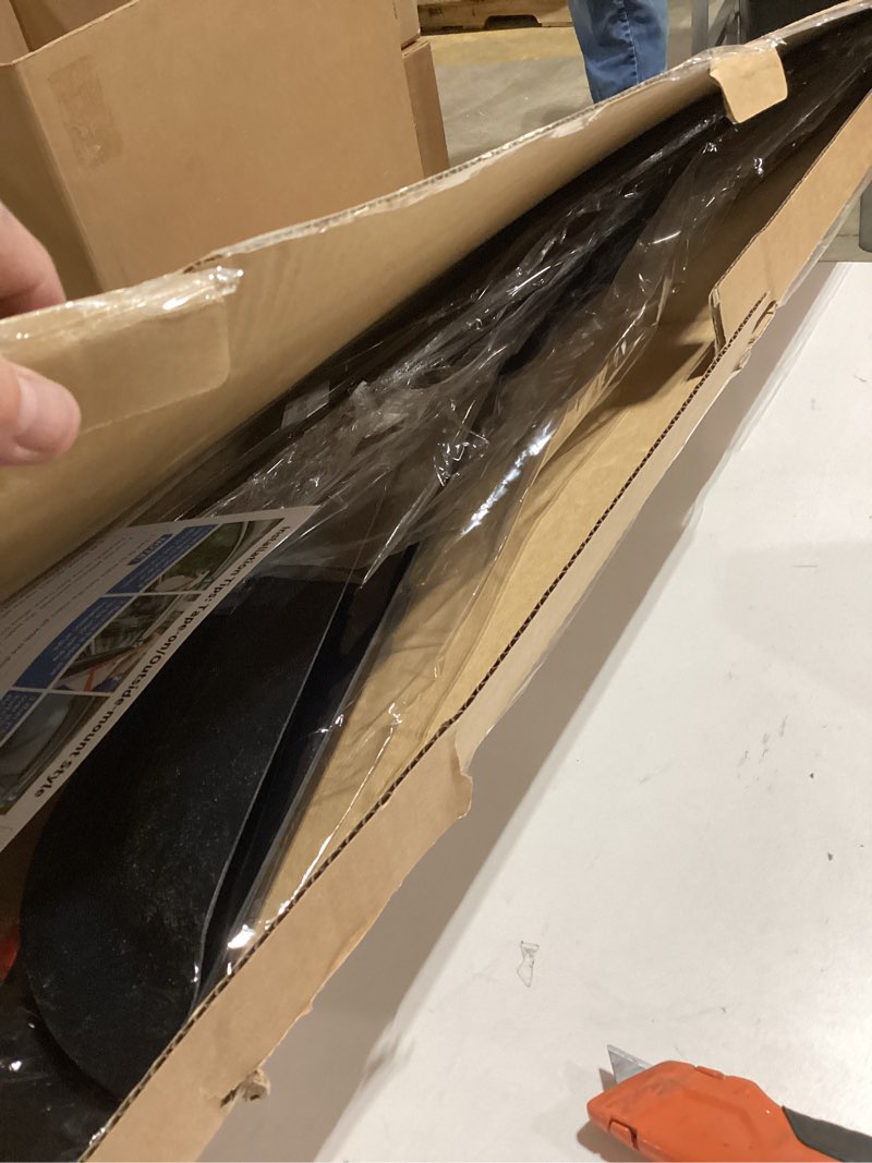 Condition photo showing Good Condition for window rain guards for 2007-2013 chevy silverado/gmc sierra 1500/avalanche, 07-14 silverado/sierra 2500hd 3500 hd/suburban/yukon xl window visors vent guard shade deflector crew cab 2007-2013 silverado/sierra crew cab
