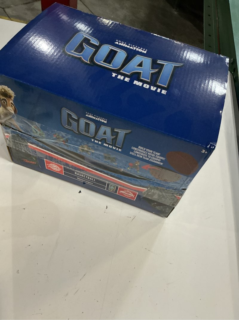 Condition photo showing New/Like New for pack 9 jada toys goat blind box mystery figure 2.5\" scale collectible toy figure with roarball (one piece, styles may vary) - includes favorite characters: will, jett, modo, mane attraction, and archie