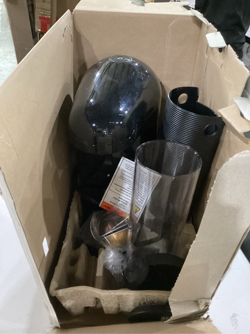 Condition photo showing As Is for not tested ***nespresso vertuo plus coffee and espresso maker by breville, ink black