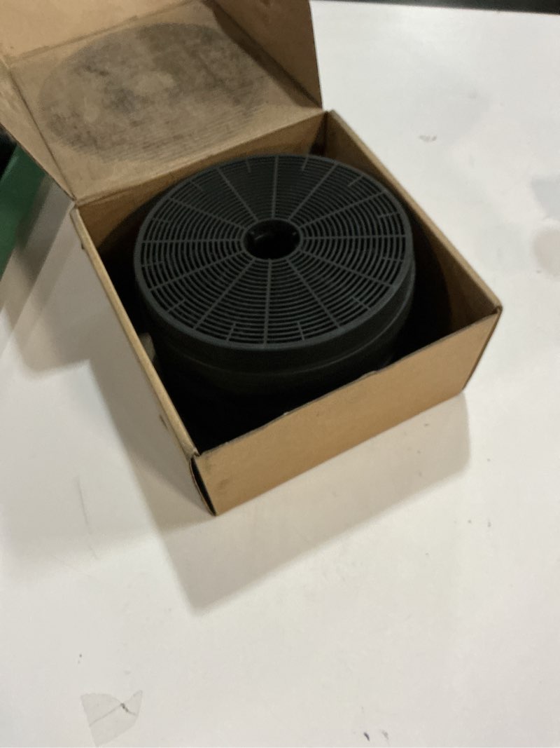Condition photo showing Good Condition for Charcoal Filters Replacement for Hauslane Range Hood Models, Fit CIARRA Range Hood Models CAS75308, CAS75502, CAS75206P, CAS75206, CAS75302, CAB75206P, Part# CACF003, CFI011, CFK1-RS, CFK1-TM