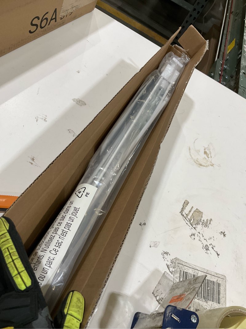 Condition photo showing Good Condition for lazblinds no tools-no drill 1" aluminum mini blinds, cordless blinds for indoor windows, light filtering horizontal blinds and shades for window size 23'' w x 64'' h, white no drill-white 23'' w x 64'' h