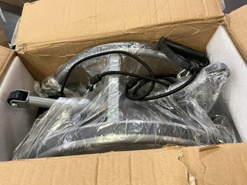 Condition photo showing Good Condition for steppers for exercise at home, stepper exercise machine with 300 lbs weight capacity abs workout for slim waist and core ab exercise, noiseless home gym equipment for women men black