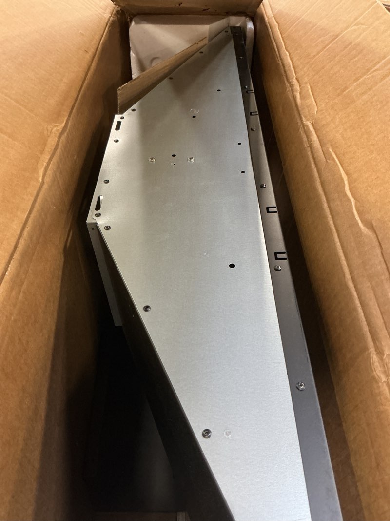 Condition photo showing Good Condition for SNDOAS Range Hood 36 inch,Black Vent Hood with 450CFM & 3-Speed, Ducted/Ductless Convertible,Mesh Filters & Push Button Control for Stove Hood,Chimney-style Black Range Hood Wall Mount Black 36"