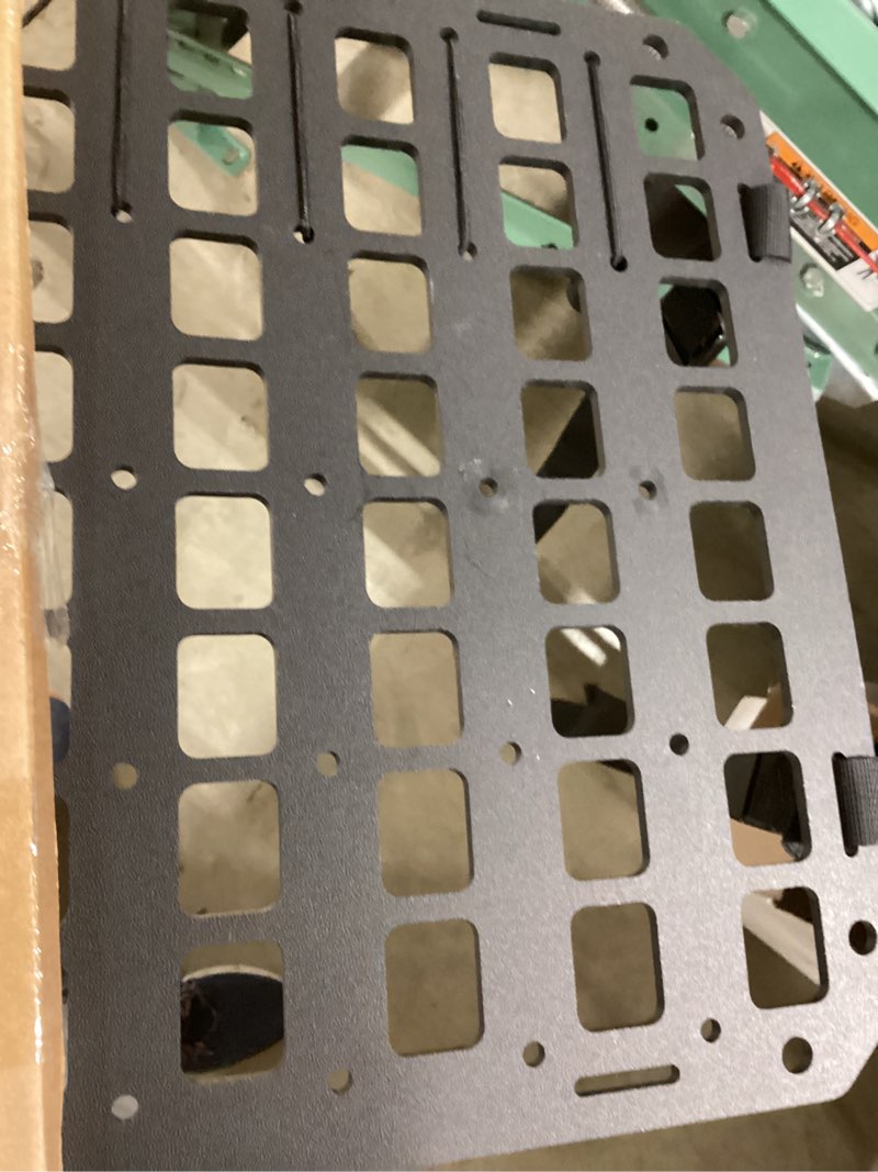 Condition photo showing Good Condition for TACNEX Rigid MOLLE Panel for Car Seat Back Organizer Vehicle EDC Tactical Gear Holder Pouch Holster Mount Rack Modular Storage Plate Auto Interior Accessories for Truck Pickup SUV Van