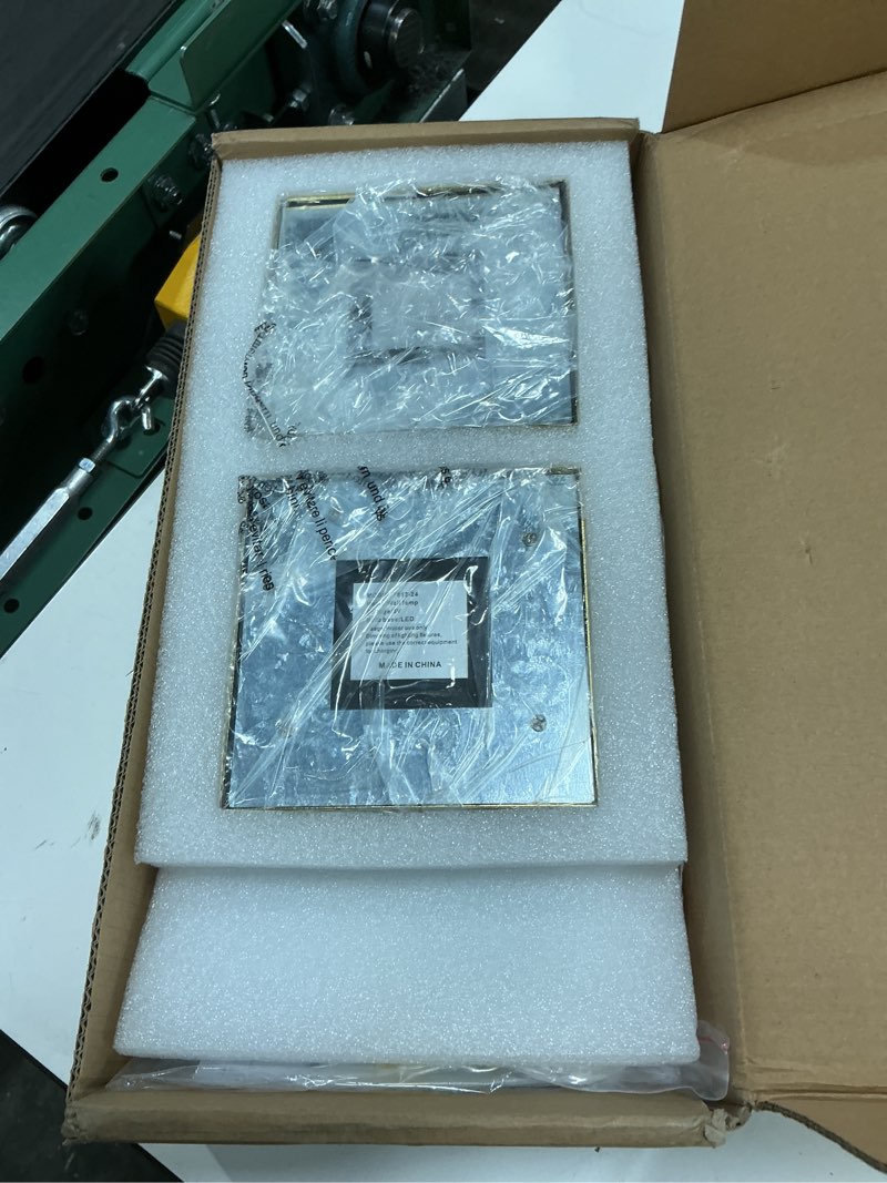 Condition photo showing Good Condition for morauroral gold battery operated wall sconces, dimmable wall sconces with remote control, rechargeable sconces wall lighting, 24? led wireless wall lights for bedroom, living room, bathroom, hallways gold 24 inch (2 pack)
