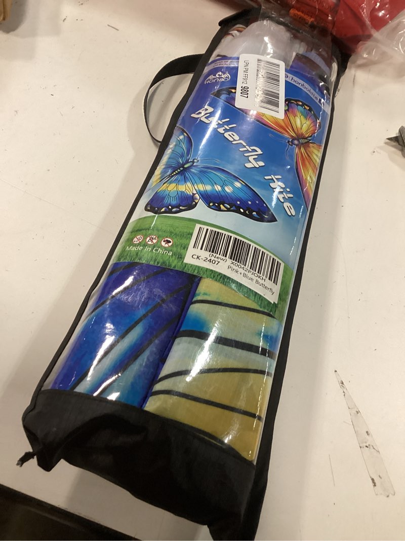 Condition photo showing Good Condition for HONBO Butterfly Kites for Kids & Adults,55" x 28" Large Beginner Kite for Kids Ages 4-8,Easy to Fly 