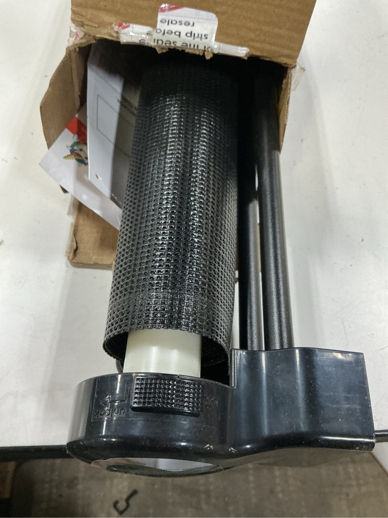 Condition photo showing Good Condition for Reinforced 42” Extra Tall x 80” Wide Retractable Baby Gates with Rods to Prevent Crawling Through, Extra Tall Pet Gate for Large Openings Indoor Long Mesh Dog Gate for Stairs and Doorways, Black Black Reinforced 42" Tall x 80" Wide