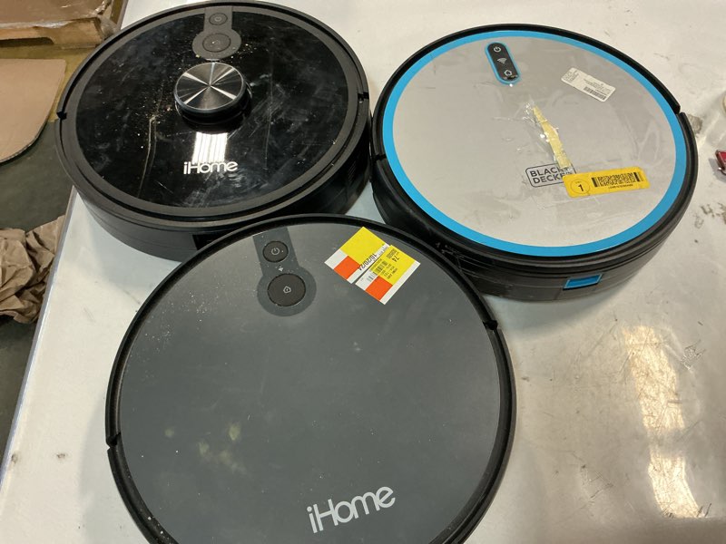 assorted of vacuum ihome/ black decker/ 