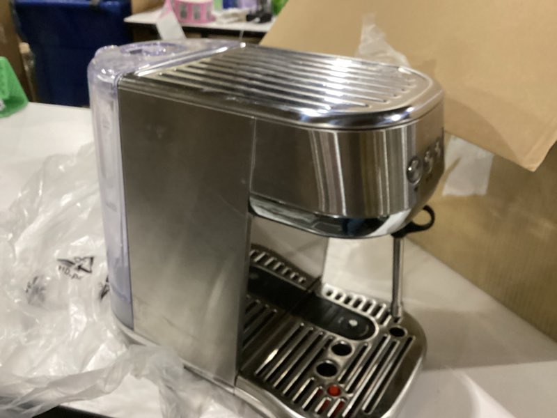 Condition photo showing Good Condition for breville bambino plus stainless steel espresso maker silver bes500bss