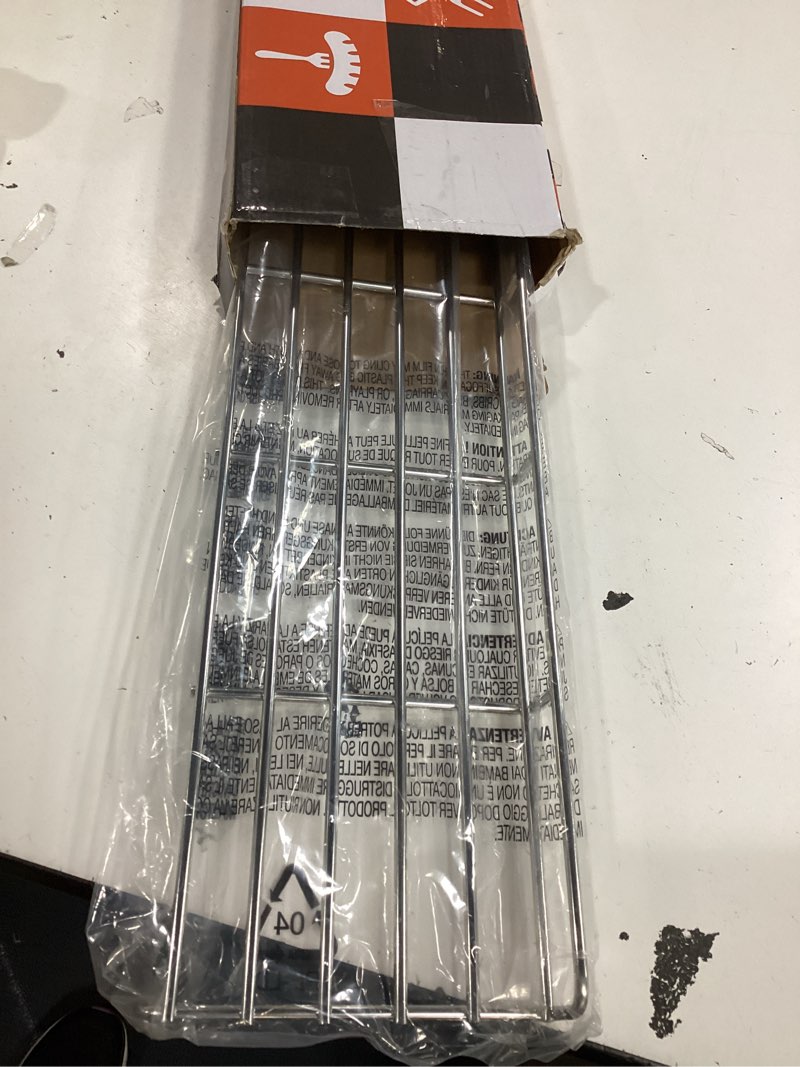 Condition photo showing Good Condition for qulimetal stainless steel grill warming rack for weber genesis ii 300 series gas grills, genesis ii e-310, ii e-315, ii e-330, ii e-335, ii s-310, ii s-335 series, replacement parts for weber 66044 fits genesis ii/ii lx 300
