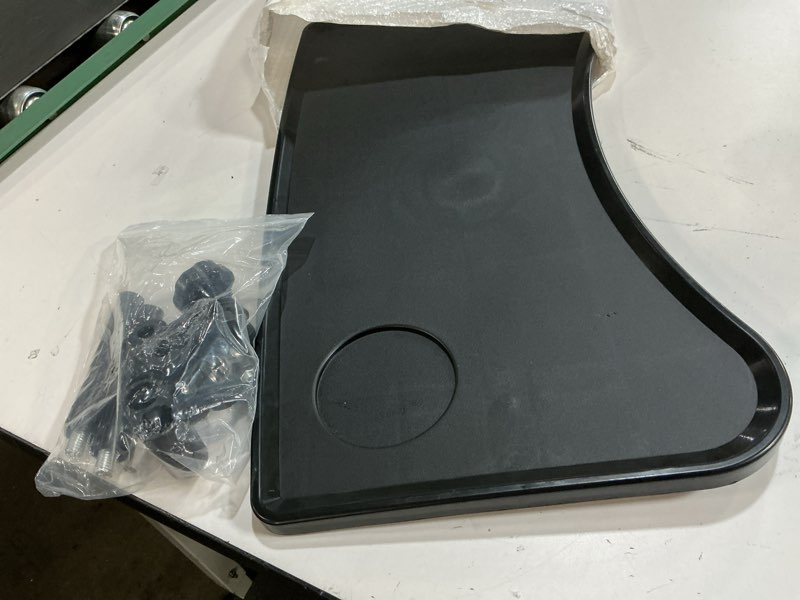 Condition photo showing Good Condition for wheelchair tray, detachable wheelchair table removable adult,mobility accessory attachment cup holder durable, wheelchair accessories,fits wheelchair arms of 16" - 20", with secure straps