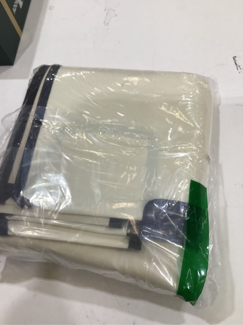 Condition photo showing Good Condition for bonuci 3 pcs laundry sorter replacement bags hamper cart removable replacement laundry storage organizer bag hamper liner, no hooks 14.76 x 8.66 x 21.65 inch (beige) 1 beige