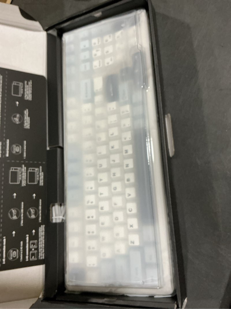 Condition photo showing Good Condition for AULA F99 Wireless Mechanical Keyboard, Hot Swappable Custom Keyboard,Pre-lubed Linear Switches,Gasket Structure,RGB Backlit Gaming Keyboard (Blue&White)